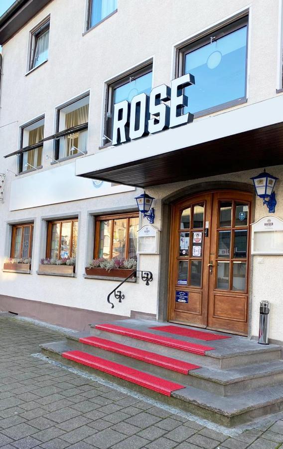 Hotel Goldene Rose Ebersbach an der Fils Exteriör bild